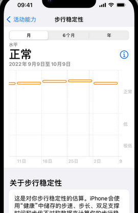 那大镇iPhone手机维修如何在iPhone开启'步行稳定性通知'