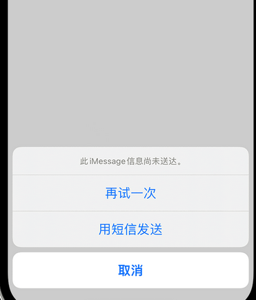 那大镇apple维修iPhone上无法正常发送iMessage信息