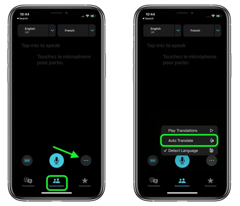 那大镇苹果手机维修分享iOS 15 “翻译” App 新改进 